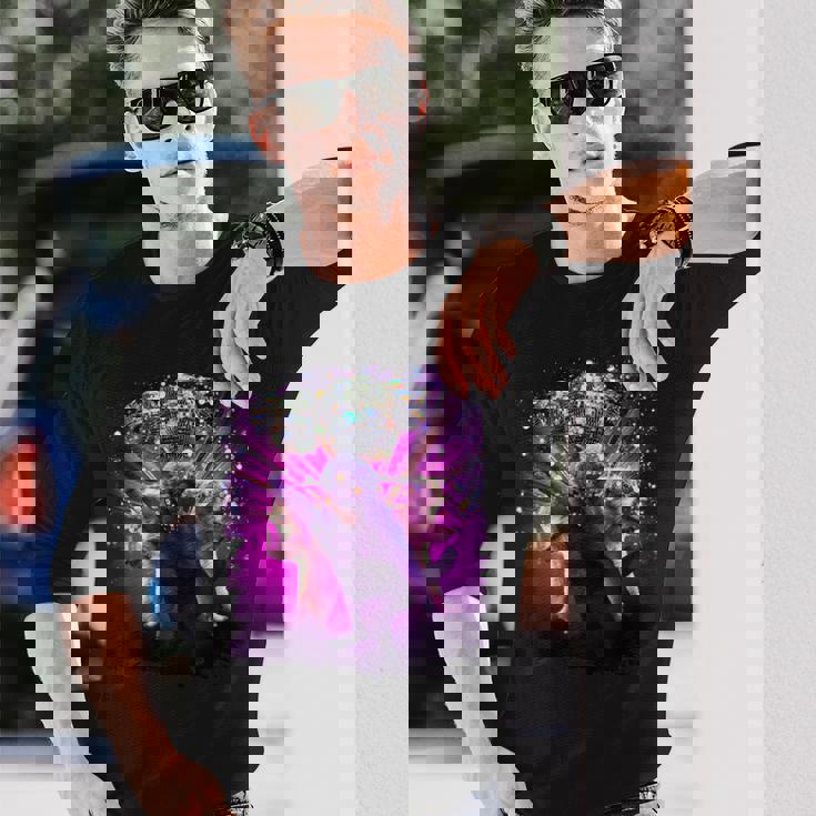 ディスコキャットレイブ 長袖Tシャツ 彼への贈り物