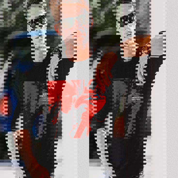 トム・ペティ ロング・アフター・ダーク アルバムカバー写真 長袖Tシャツ 彼への贈り物