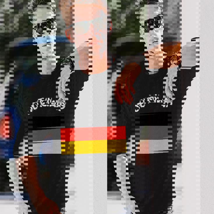 ドイツの誇りのドイツ国旗 ドイツ国旗 長袖Tシャツ 彼への贈り物