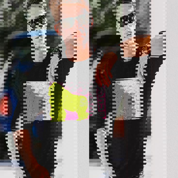 ニシゴリラのタロウさん 50 長袖tシャツ 長袖Tシャツ 彼への贈り物