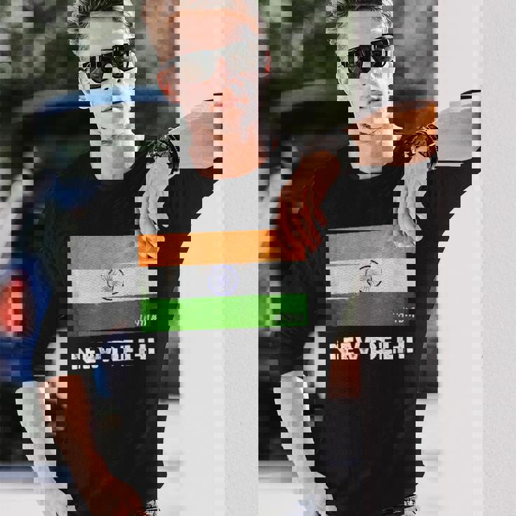 ニューデリーインドシャツ 長袖Tシャツ 彼への贈り物