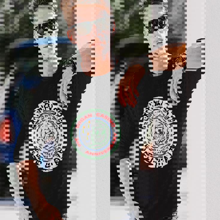 ノーザンソウルバッジ ウィガン Keep The Faith 長袖Tシャツ 彼への贈り物