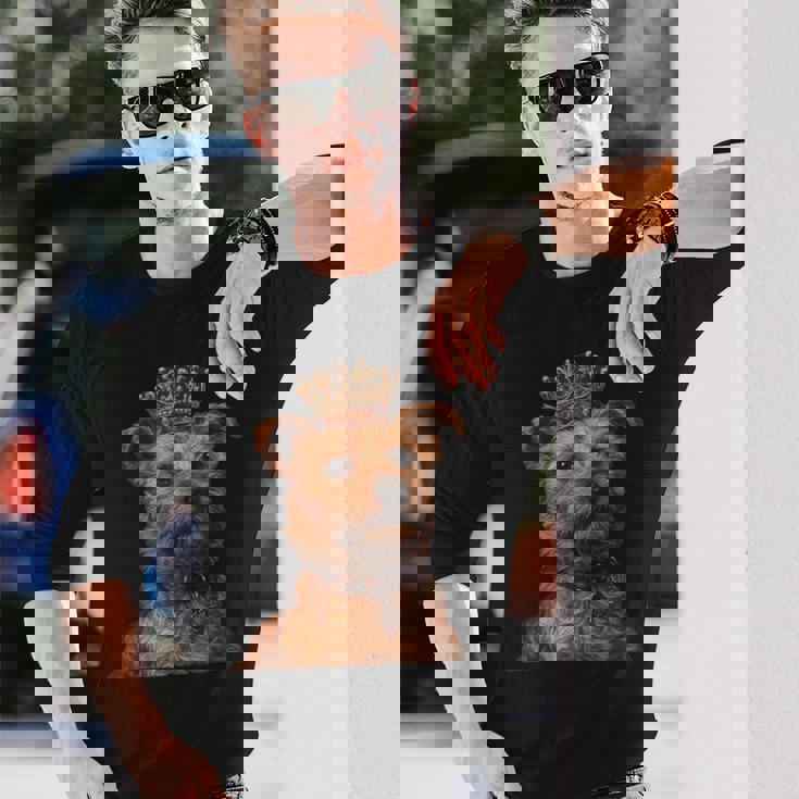 ノーフォークテリア犬 ノーフォークテリア 長袖Tシャツ 彼への贈り物