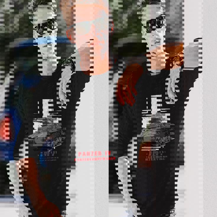 バトルタンクww2戦車iv号戦車 長袖Tシャツ 彼への贈り物