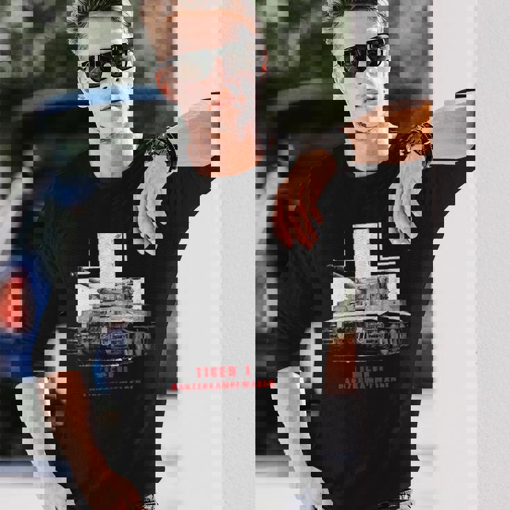 バトルタンクww2戦車タイガーi 長袖Tシャツ 彼への贈り物