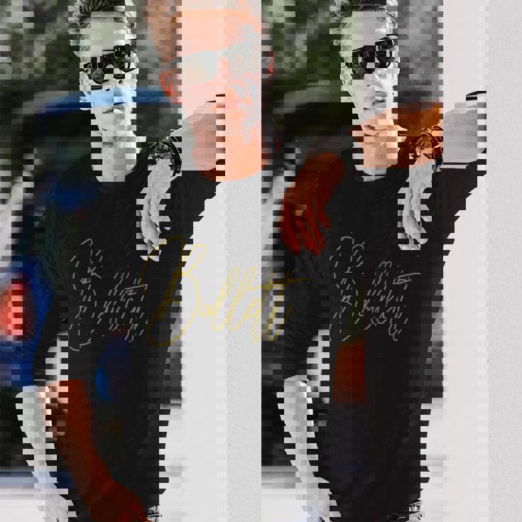 バレエスポーツ用品、衣類&アクセサリー 長袖Tシャツ 彼への贈り物