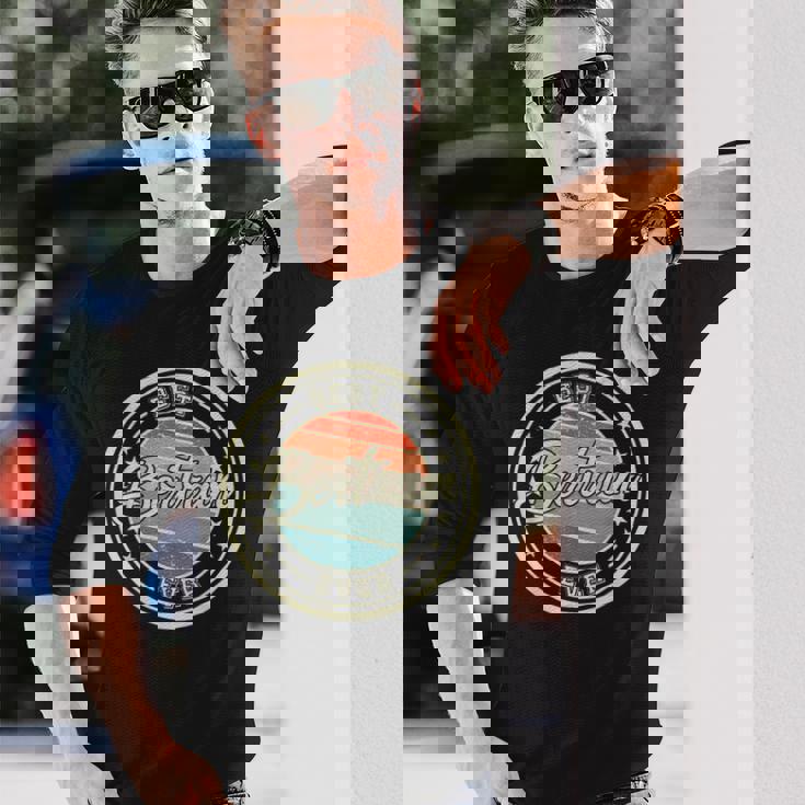 バートラム これまでで一番面白いファーストネーム バートラムの名言 長袖Tシャツ 彼への贈り物