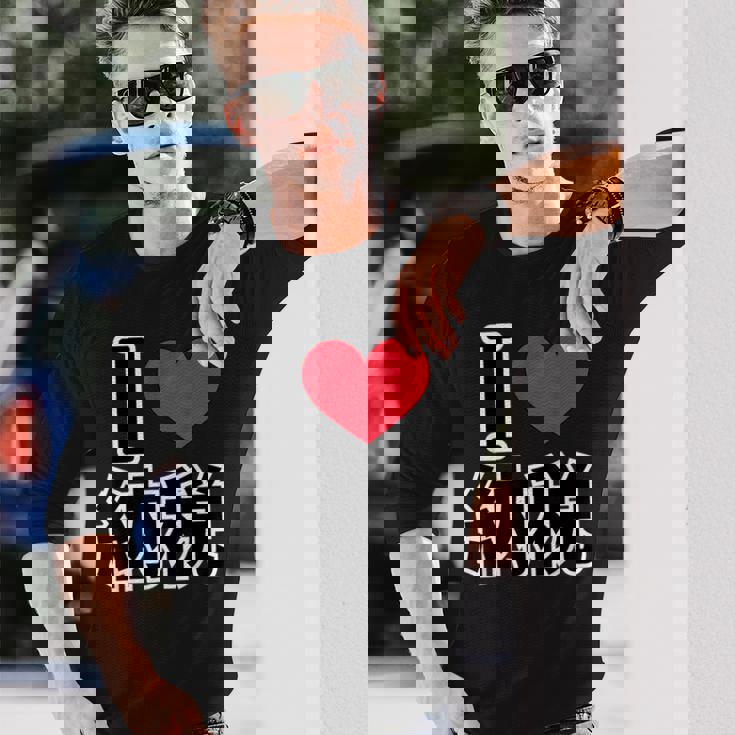 パロディ Maezawa 納税 税金 Yusaku アイラブシリーズ 時事ネタ 長袖Tシャツ 彼への贈り物