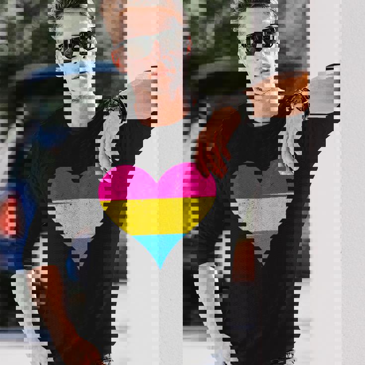 パンセクシャル・ラブ 長袖Tシャツ 彼への贈り物