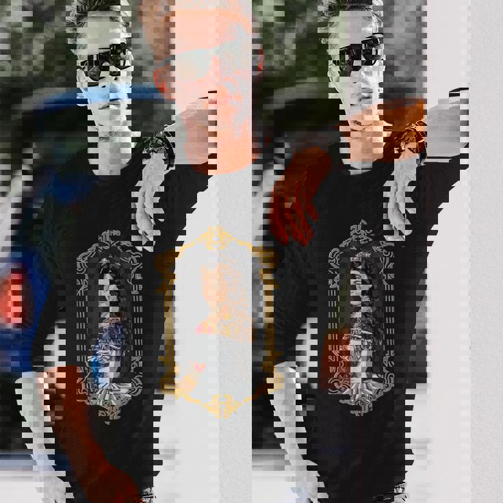 ヒップスター シッシ オーストリア皇后エリザベート 肖像画 長袖Tシャツ 彼への贈り物