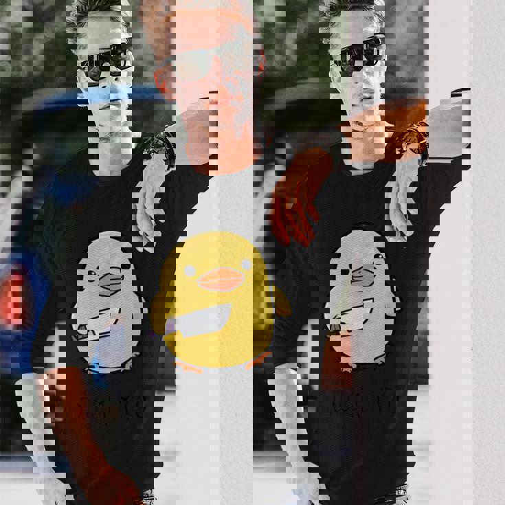 ヒップホップ Y2k Hip Hop ヴィンテージ ヒップスター レトロ エッジの効いたストリートウェア ひよこ 長袖Tシャツ 彼への贈り物