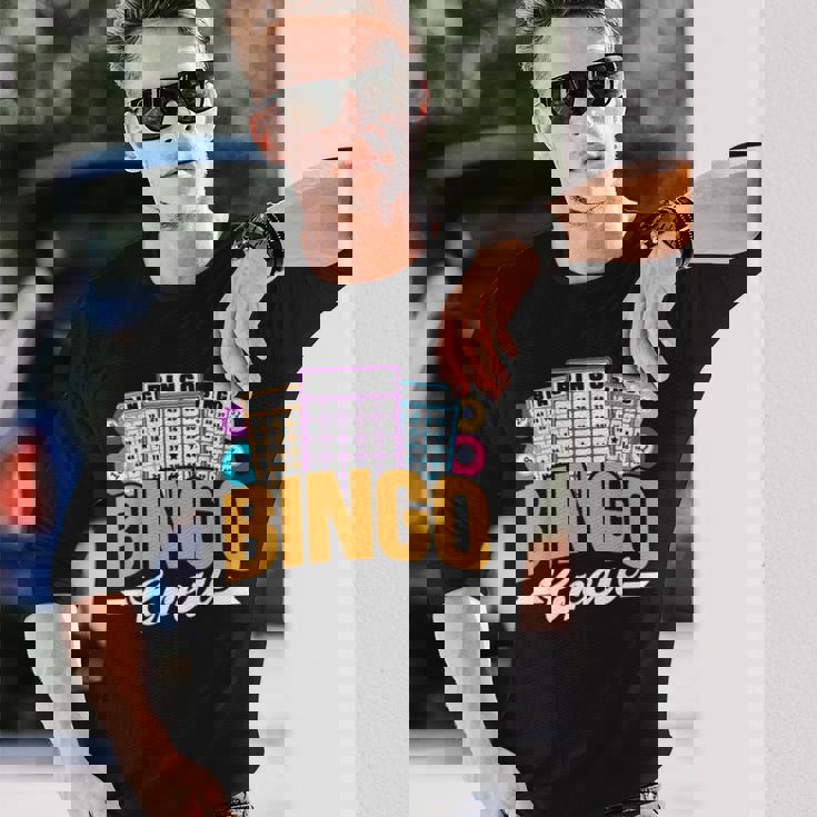 ビンゴクルー ユーモア 恋人 ゲーム 選手 ビンゴ 長袖Tシャツ 彼への贈り物