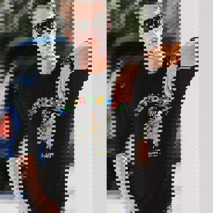 ピクセルアニマルズ アルパカ 白 はるまり Harumari レトロゲーム Lover Love ストリーマー 長袖tシャツ 長袖Tシャツ 彼への贈り物