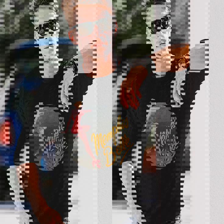 ピンナップガール Ww2 B-17 フライングフォートレス メンフィスベル 長袖Tシャツ 彼への贈り物