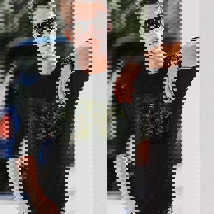 フィンセントファンゴッホのジャガイモを食べる人々 長袖Tシャツ 彼への贈り物