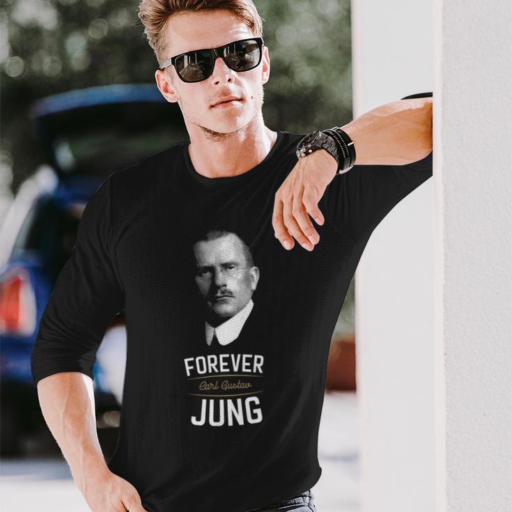 フォーエバー カール・グスタフ・ユング 長袖Tシャツ 彼への贈り物