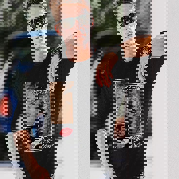 ブリジットバルドー_002 長袖Tシャツ 彼への贈り物