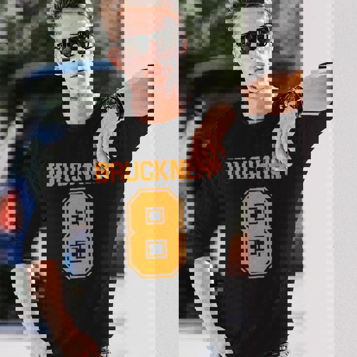 ブルックナー第8交響曲面白いスポーツ Bruckner 8 長袖Tシャツ 彼への贈り物