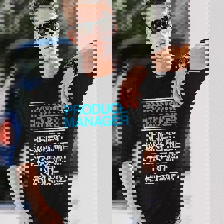 プロデュースマネージャー 食料品店スーパーバイザー 長袖Tシャツ 彼への贈り物