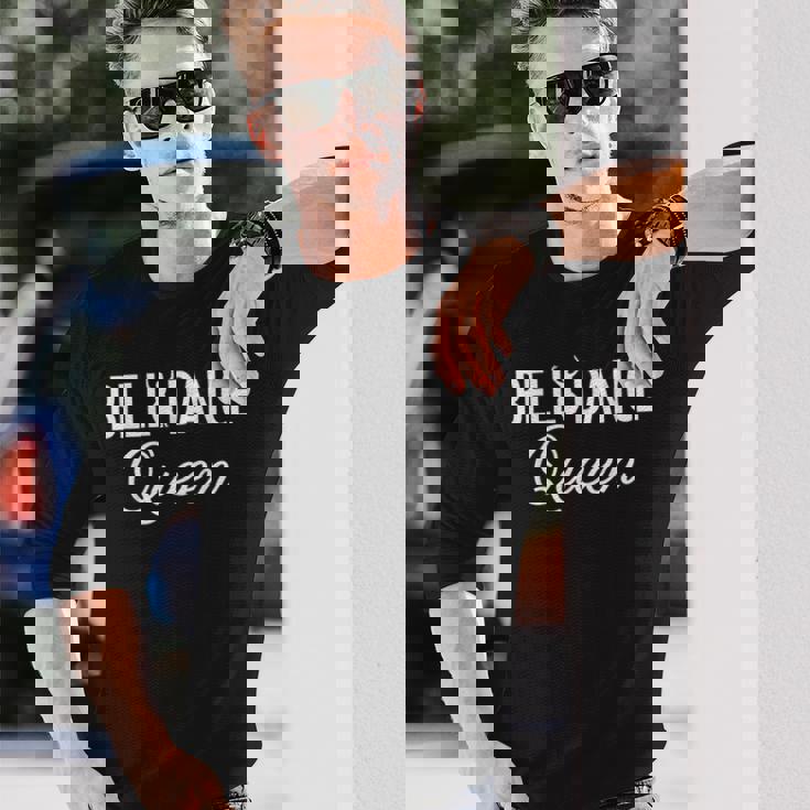 ベリーダンス クイーンオリエンタルダンス シミーベリーダンサー 長袖Tシャツ 彼への贈り物