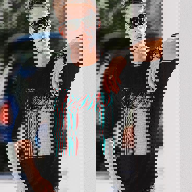 ベーパーウェーブ美的アニメ少女レトロ原宿aporwave 長袖Tシャツ 彼への贈り物