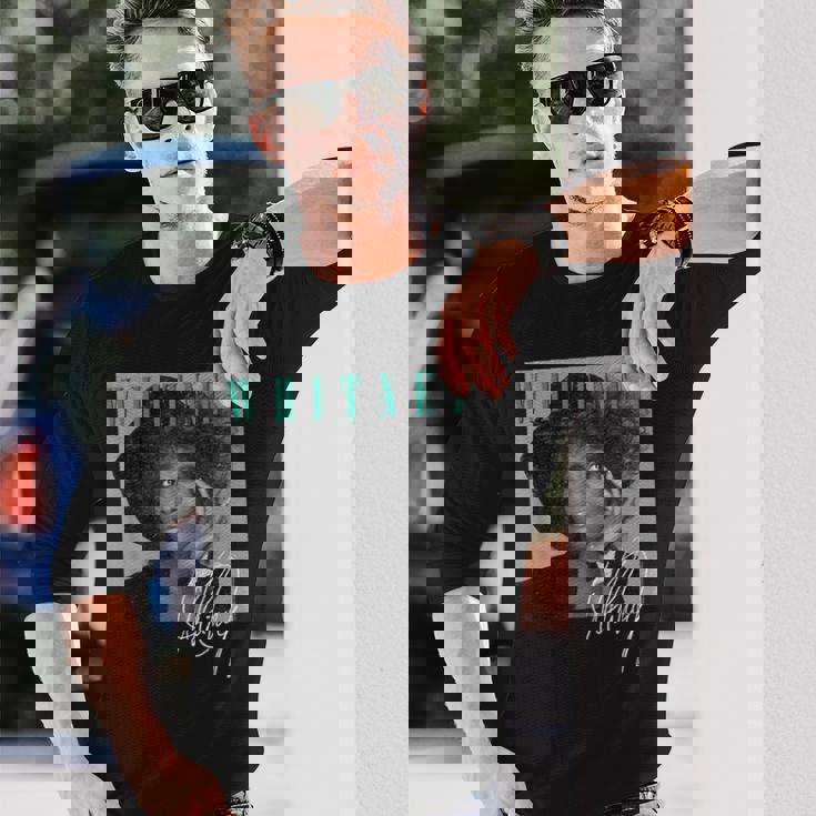 ホイットニー・ヒューストン・シューティングスター 長袖Tシャツ 彼への贈り物