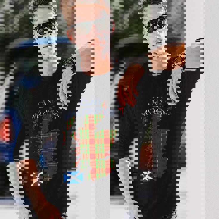 マクレガー スコットランド タータン スコットランド 長袖Tシャツ 彼への贈り物