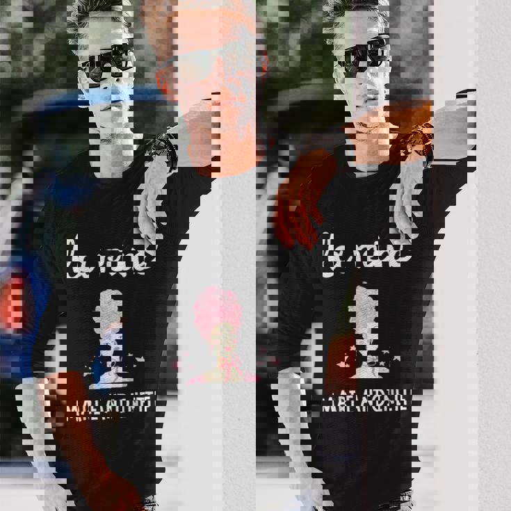 マリー・アントワネット女王 ヴェルサイユ革命 1789年 フランス 長袖Tシャツ 彼への贈り物