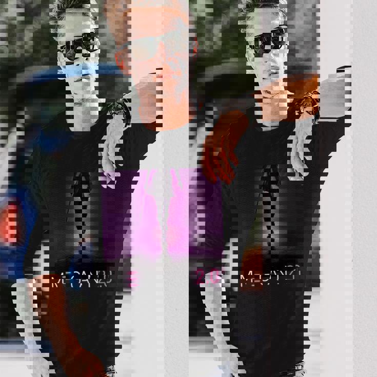 ミーガン 20 Incoming Threat 長袖tシャツ 長袖Tシャツ 彼への贈り物