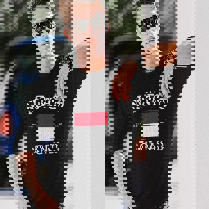 モナコの歴史 長袖Tシャツ 彼への贈り物