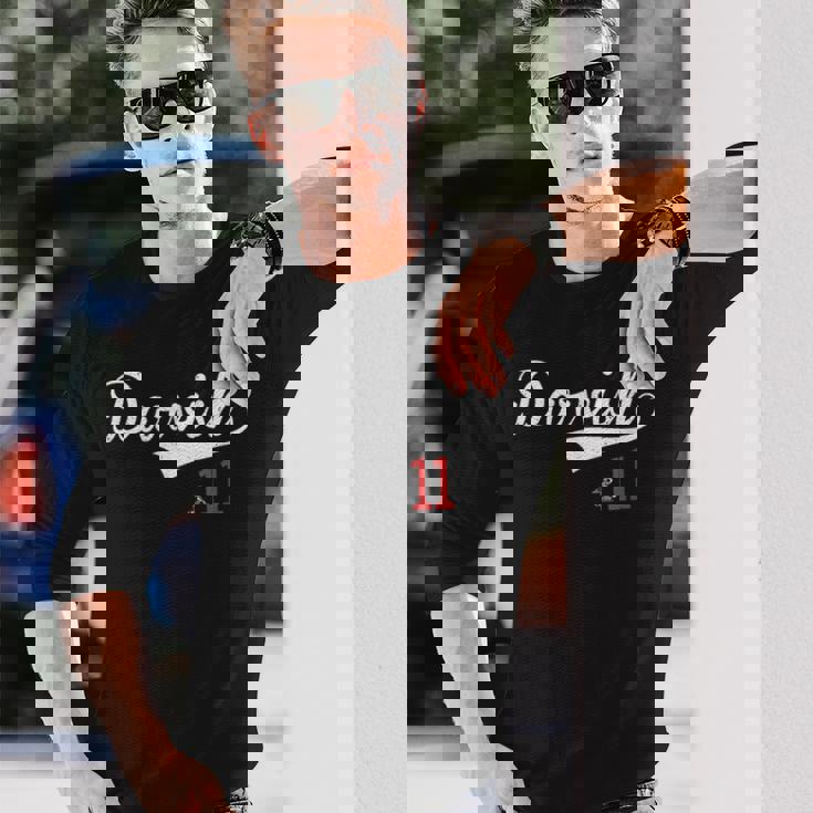 ユウ・ダルビッシュ・ヴィンテージ・ゲームデー 長袖Tシャツ 彼への贈り物