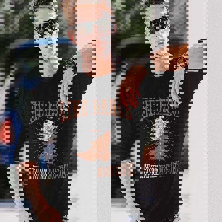 ラインダンス 新壁 新幸福 洋田 ラインダンス 長袖Tシャツ 彼への贈り物