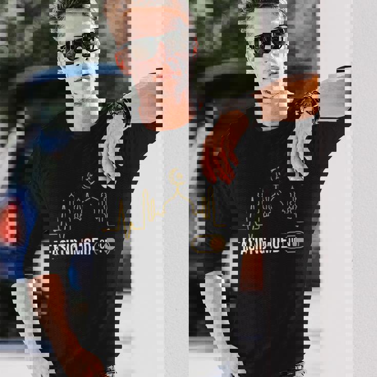 ラマダンカリーム断食モード断食イスラム教徒 長袖Tシャツ 彼への贈り物