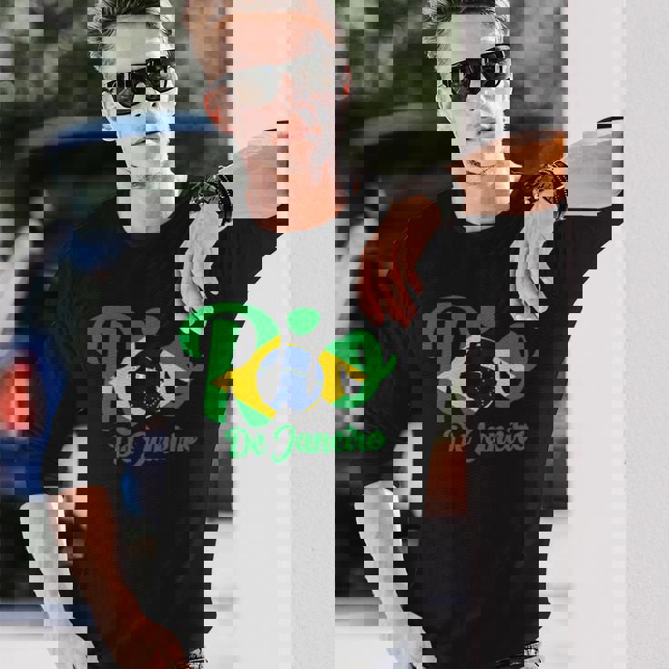 リオデジャネイロ ブラジル お土産 ブラジル 長袖tシャツ 長袖Tシャツ 彼への贈り物