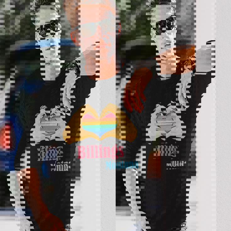 レトロ ビリングス モンタナ 長袖Tシャツ 彼への贈り物