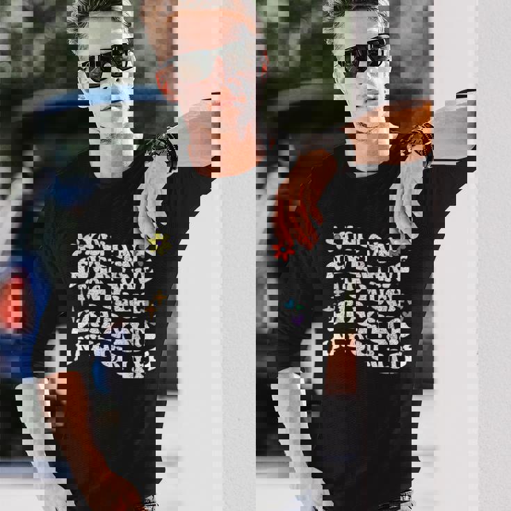 レトログルーヴィーなあなたは、決してあまりにも多くのgrazynaを持つことはできません 長袖Tシャツ 彼への贈り物