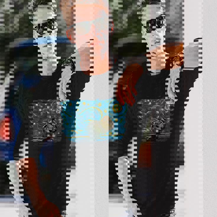 レトロヴィンテージスタイル シマリス 長袖Tシャツ 彼への贈り物