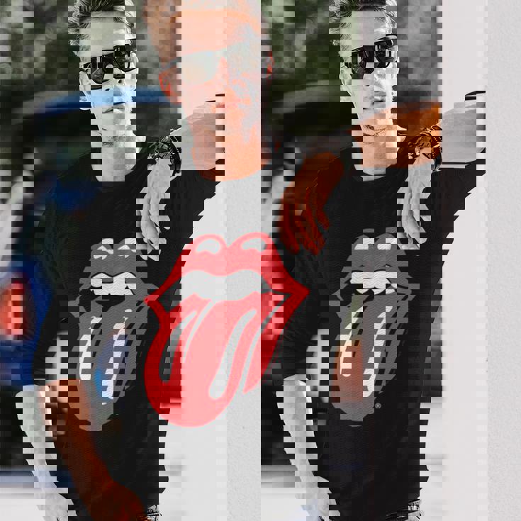 ローリングストーンズ 公式クラシックタン 長袖tシャツ 長袖Tシャツ 彼への贈り物