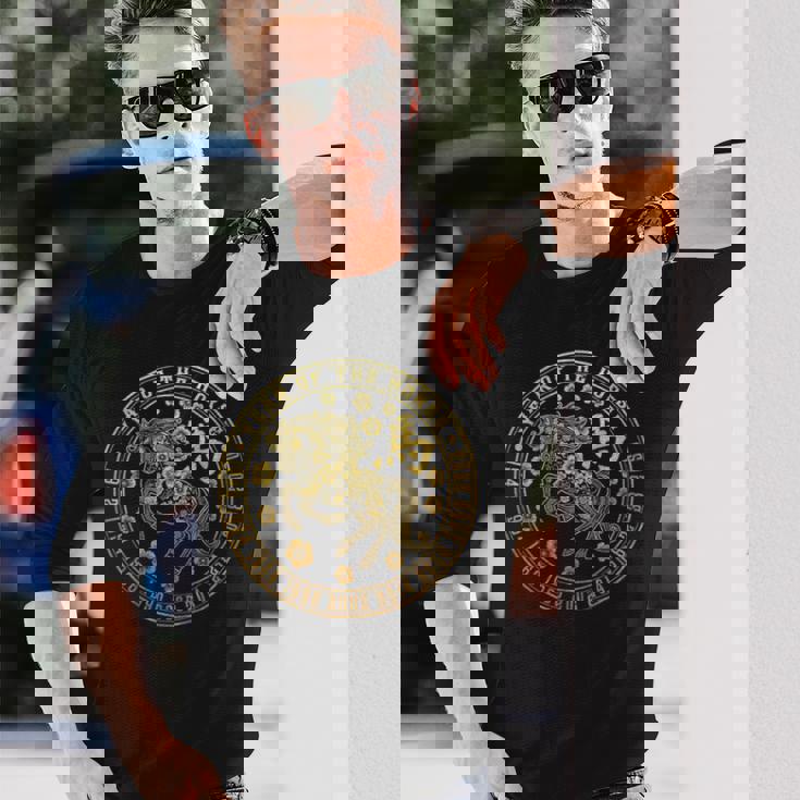 ヴィンテージ旧正月2026年午年干支 長袖Tシャツ 彼への贈り物