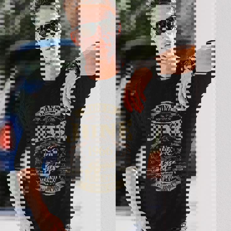 ヴィンテージ還暦伝説 1966年6月 60歳の贈り物 長袖Tシャツ 彼への贈り物