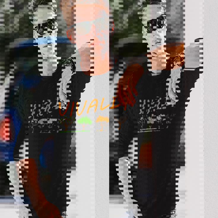 ヴィヴァルディ四季クラシック音楽ギフト 長袖Tシャツ 彼への贈り物