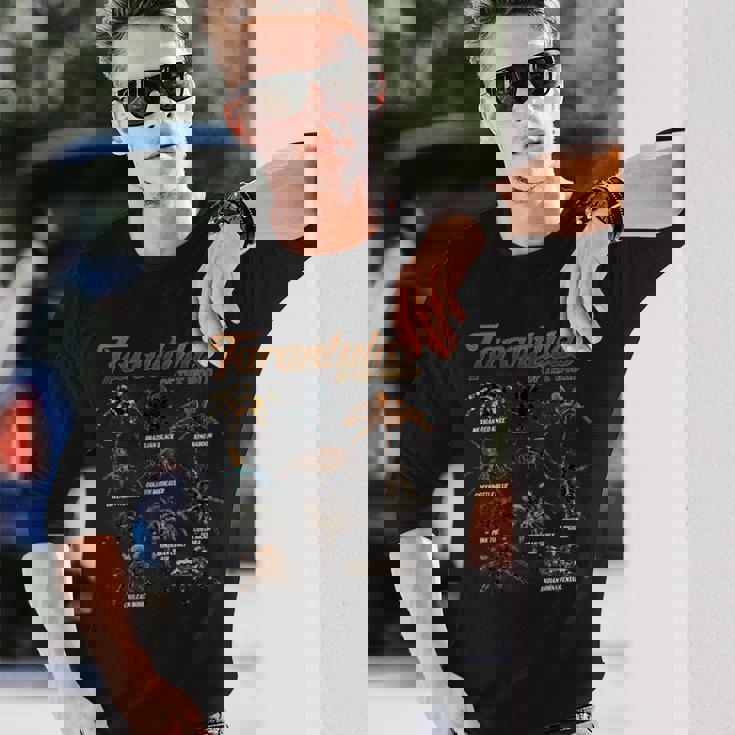 世界のタランチュラス・オブ・ザ・ワールド クモのペットクモ タランチュラ愛好家 長袖Tシャツ 彼への贈り物