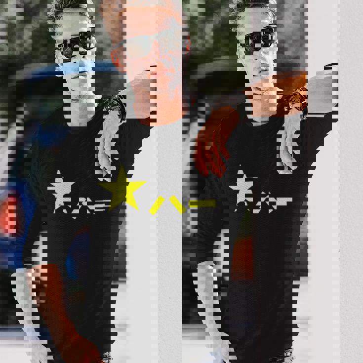 中国軍人民解放軍旗中国武装部隊 長袖Tシャツ 彼への贈り物