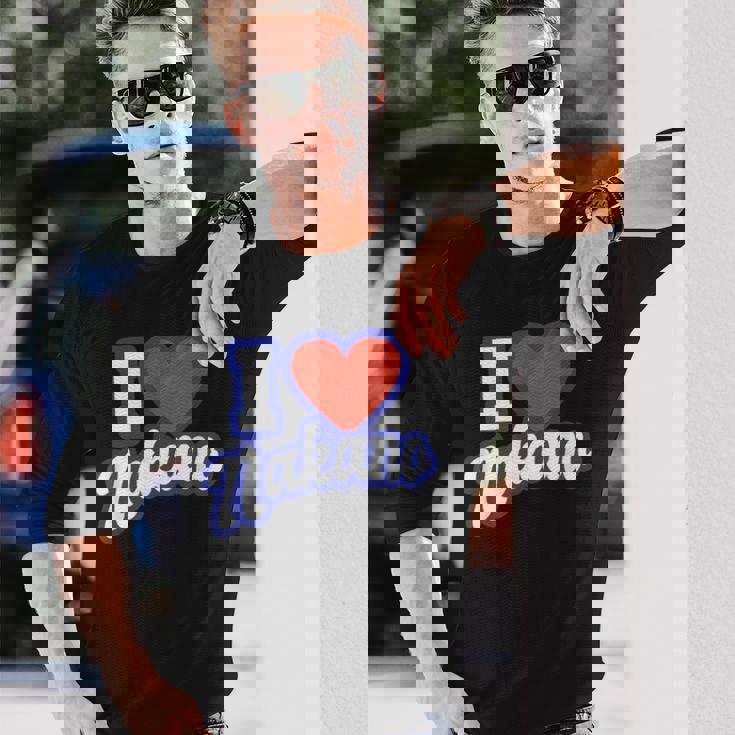 中野が大好き 長袖Tシャツ 彼への贈り物