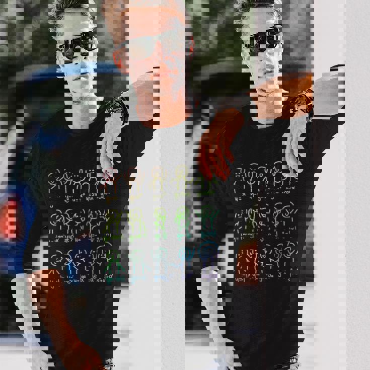 代数ダンスおかしい関数グラフ図科学数学方程式 長袖tシャツ 長袖Tシャツ 彼への贈り物