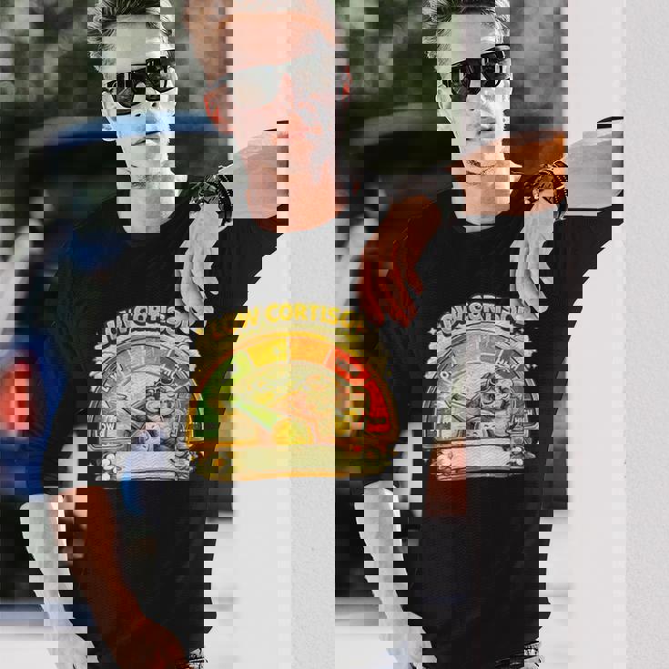 低コルチゾールレベル 長袖Tシャツ 彼への贈り物