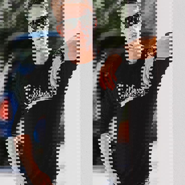 体操トレーニング 趣味としてのフィットネス 長袖Tシャツ 彼への贈り物