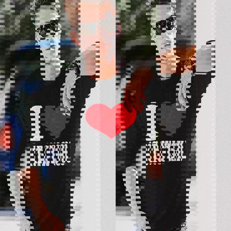 北九州が大好き 長袖Tシャツ 彼への贈り物