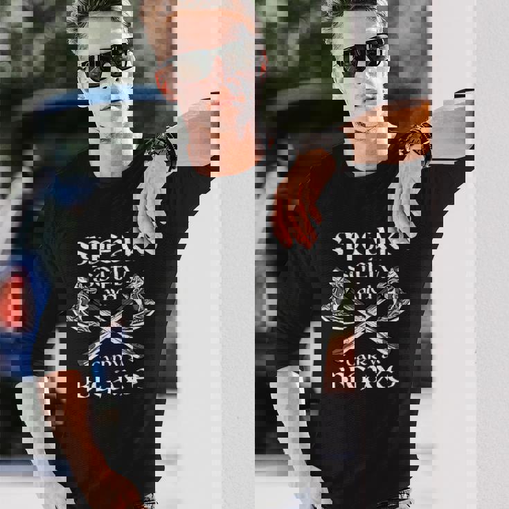 北欧戦士 衣装 バイキング 文化 バイキング 斧 北欧神話 長袖tシャツ 長袖Tシャツ 彼への贈り物