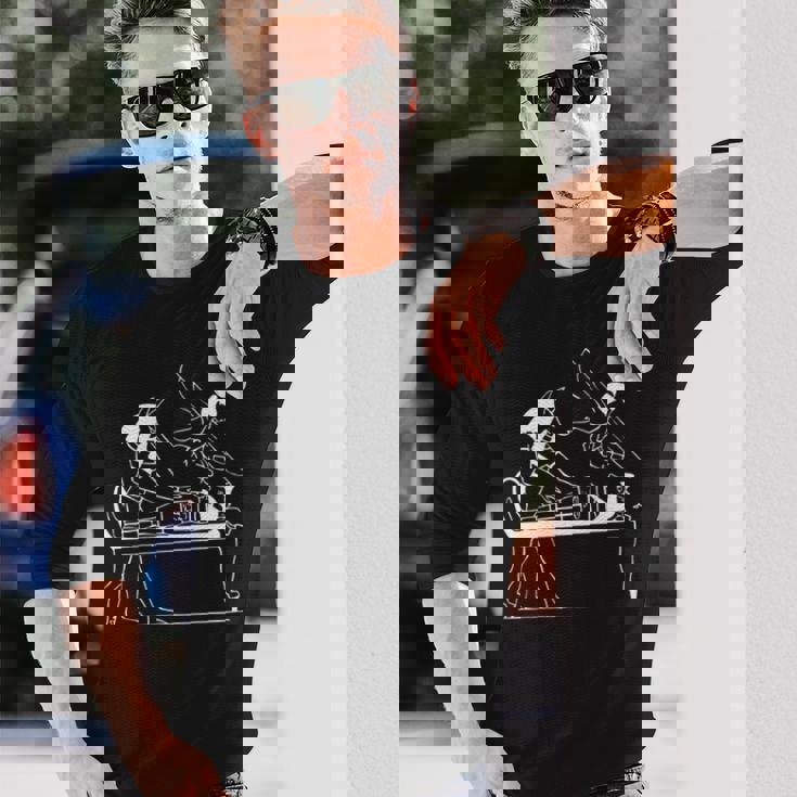 古代エジプトエジプト美術ミイラクラシック日常 長袖tシャツ 長袖Tシャツ 彼への贈り物